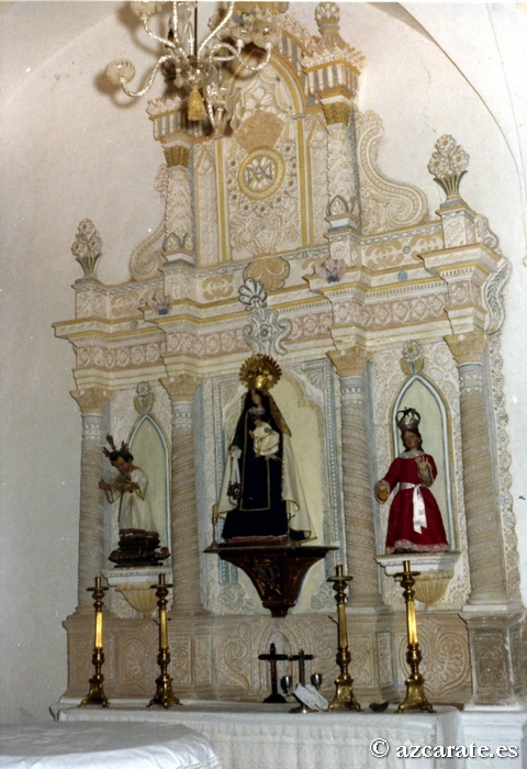 Altar de la Virgen del Carmen